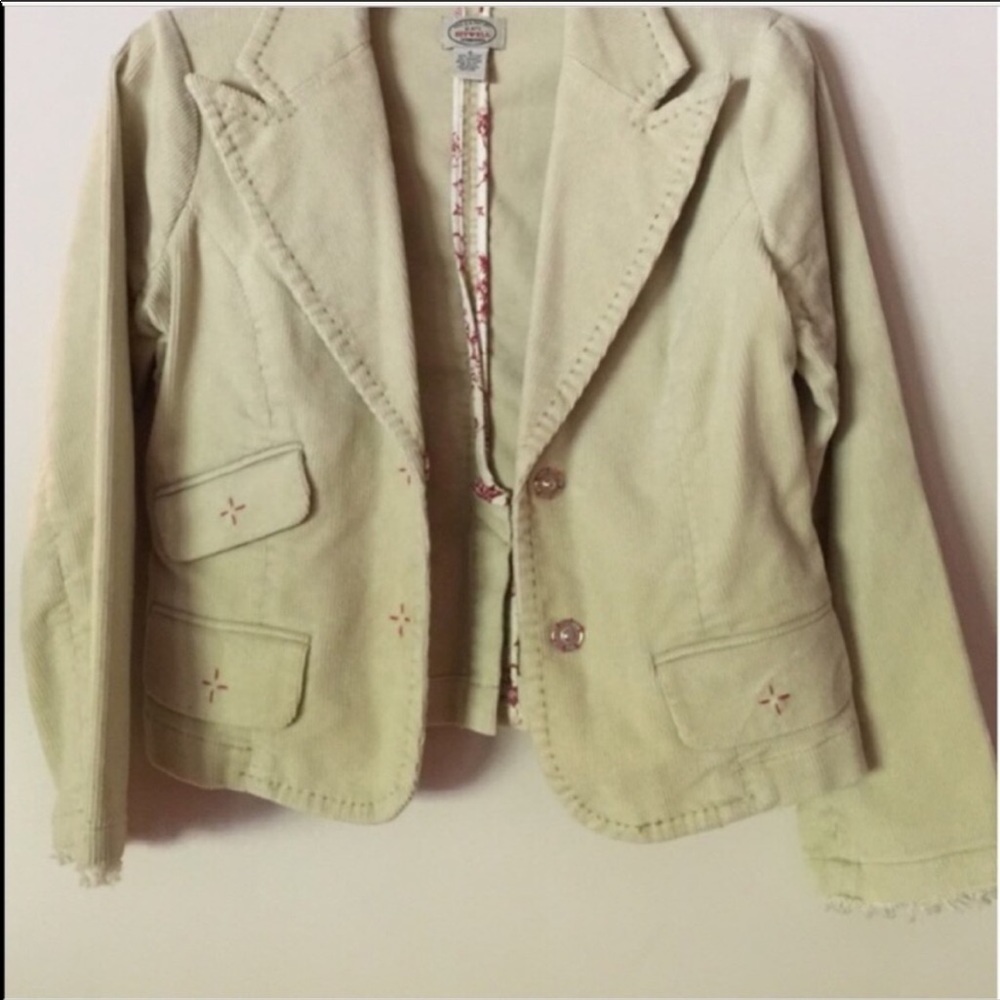 NWOT Anthropologie corduroy blazer by Sitwell - Picture 4 of 4